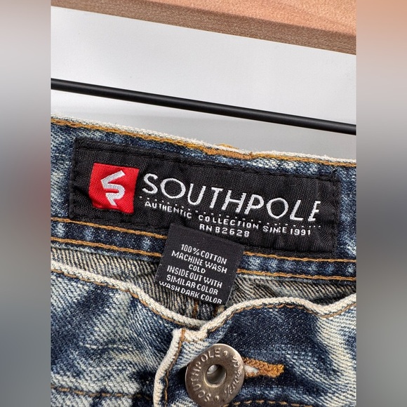 South Pole Ripped Jeans 38/30 - Picture 5 of 11